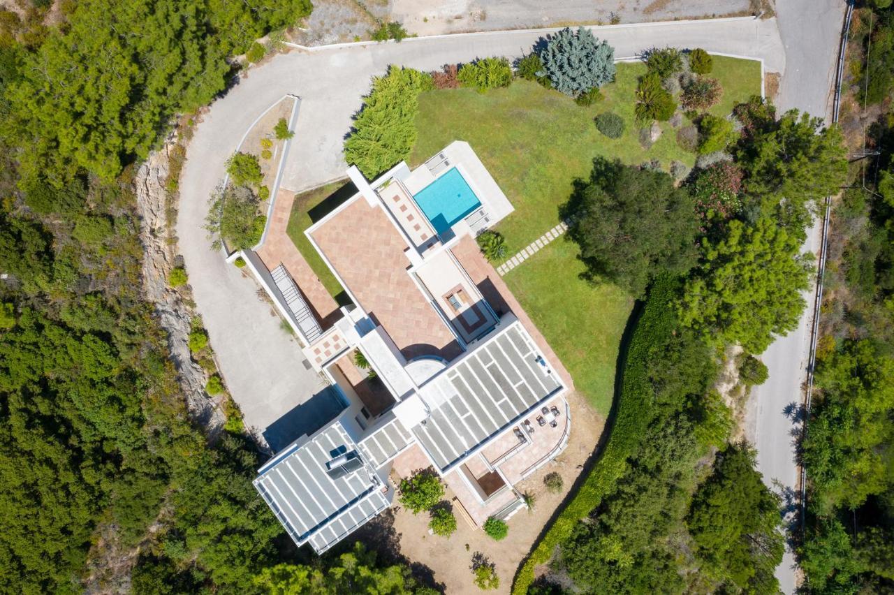 Ixian Hilltop Villa Ялиссос Экстерьер фото