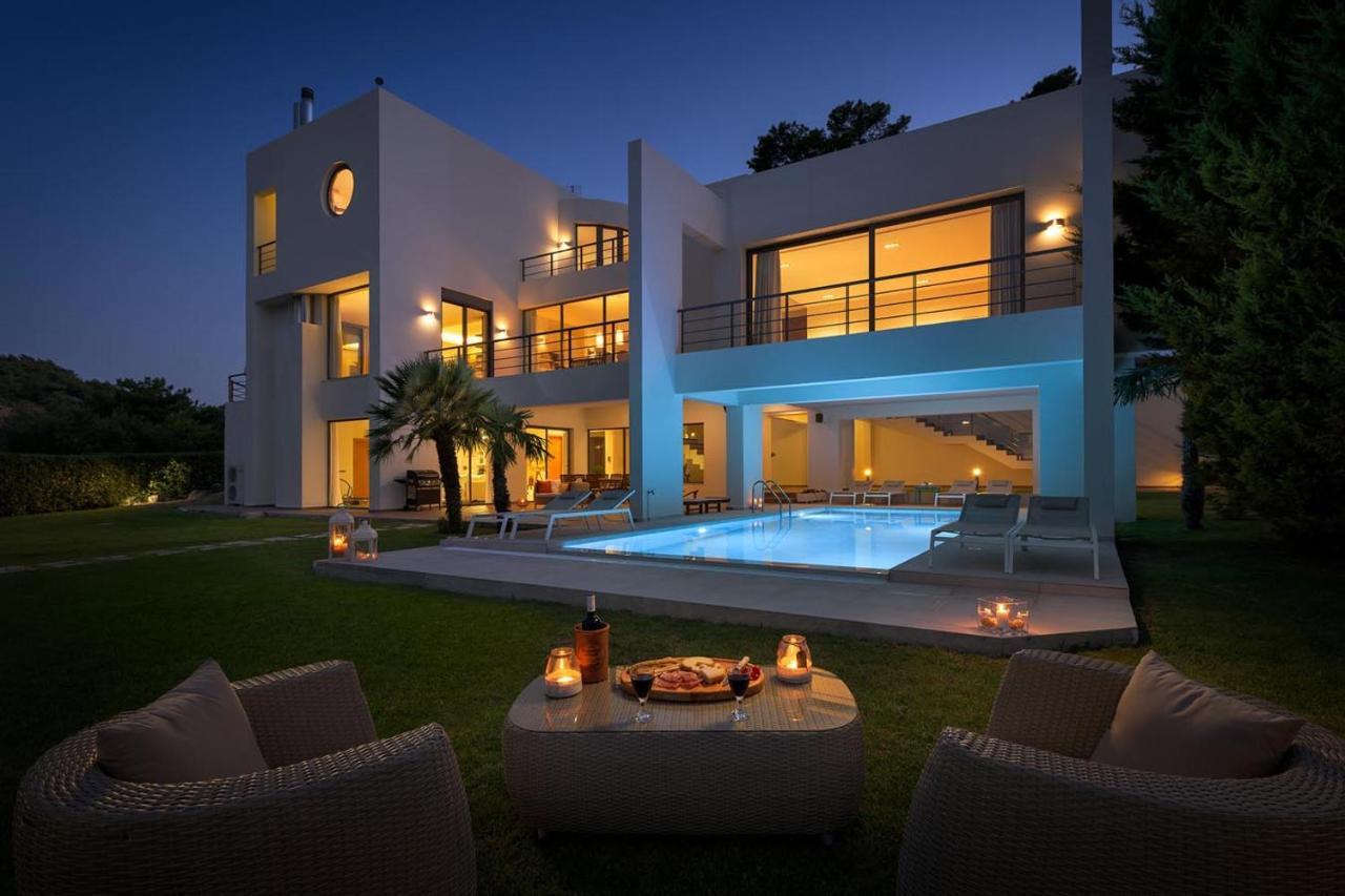 Ixian Hilltop Villa Ялиссос Экстерьер фото